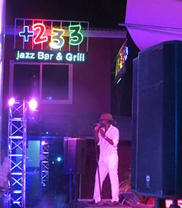 +233 jazz club in Accra