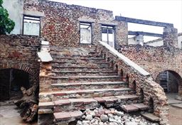 Franklin House slave structure in Jamestown Accra