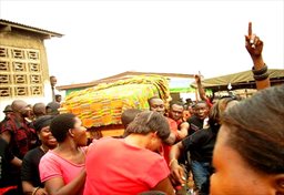 Funeral in Ghana