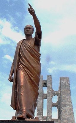 Statue of Kwame Nkrumah in Accra