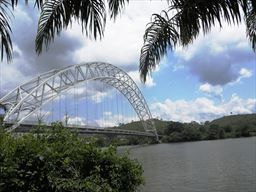 Adomi bridge in Ghana