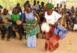 Agbadga dancing