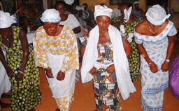 Women Dancing agbadza