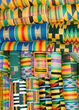 Kente cloth from Ghana
