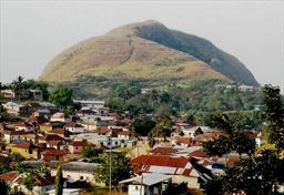 Mt Gemi at the mountain village of Amedzofe in Ghana