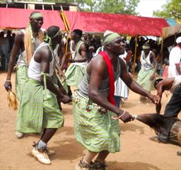 Bamaya dance in Ghana
