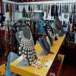 Beads shop in Ghana