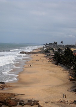 Beautiful Cape Coast Beach