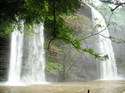 Boti Falls in Ghana