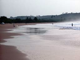 Busua Beach in Ghana