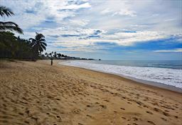 beach at Butre in Ghana