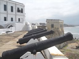 cannons at Cape Coast