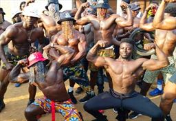 Macho boys at the chale wote festival