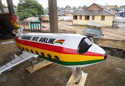 Coffin shop in Teshie, Ghana