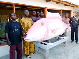 Exotic coffin from Ghana