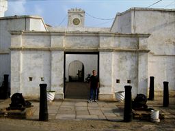 Elmina castle in Ghana