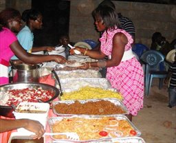 Night food Accra