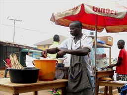 street food preparation