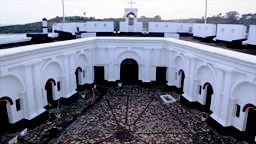 Fort Metal Cross in Dixcove, Ghana