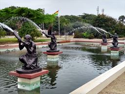 Fountain at Nkrumah memorial