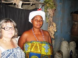 Easy Track guest visits traditional shrine