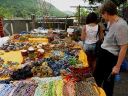 Beads on sale, Ghana