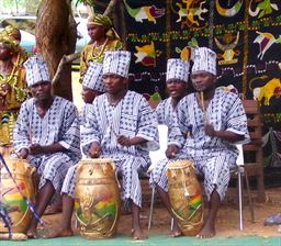 Kekeli performance group in Ghana