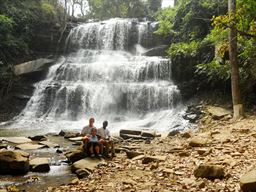 Kintampo Falls in Ghana