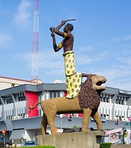 Statue at Kumasi