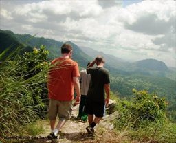 Summit of Mt Afadjato in Ghana