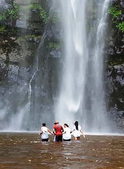 Wli Falls in Ghana