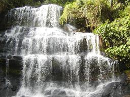 refreshing Kintampo falls, Ghana
