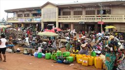 Market in Ghana