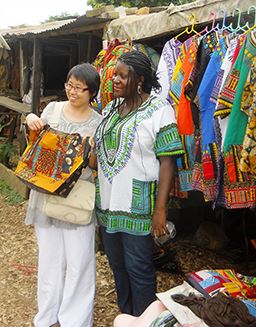 Market in Ghana