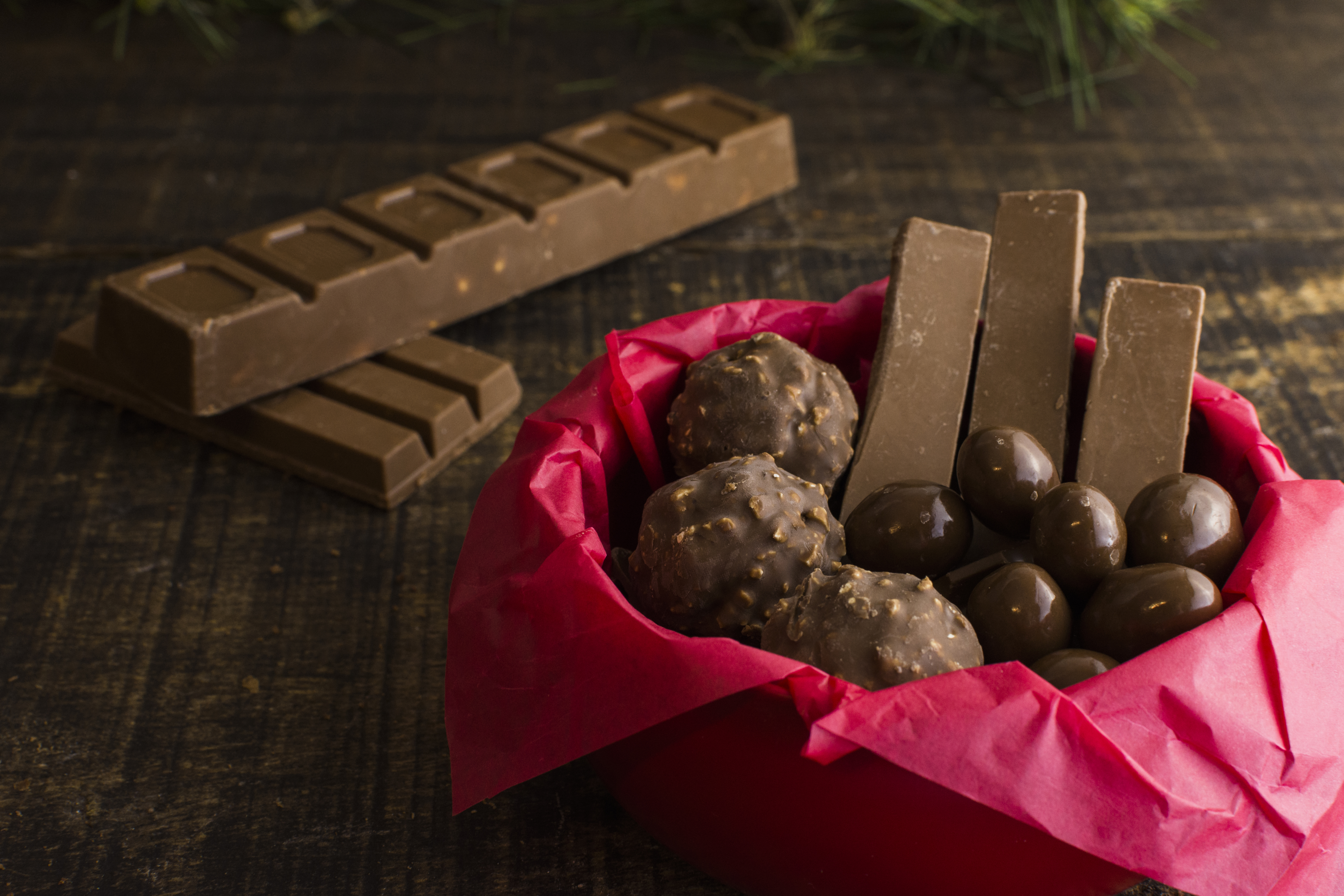 chocolate in a bowl