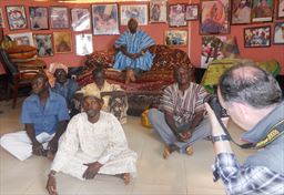 audience with the chiefs of the Kingdom of Dagbon