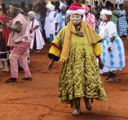 voodoo festival spirit inhabiting body